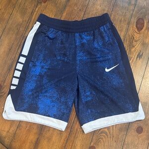 Nike Kids Blue and Black Shorts